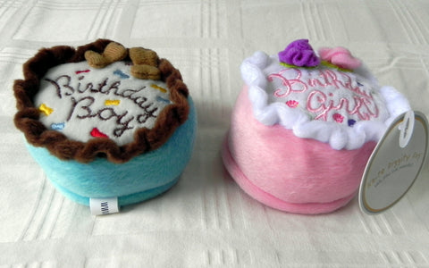 Happy Birthday Pink or Blue Cupcake
