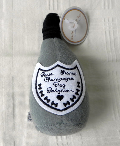 Dog Perignon Champagne Bottle